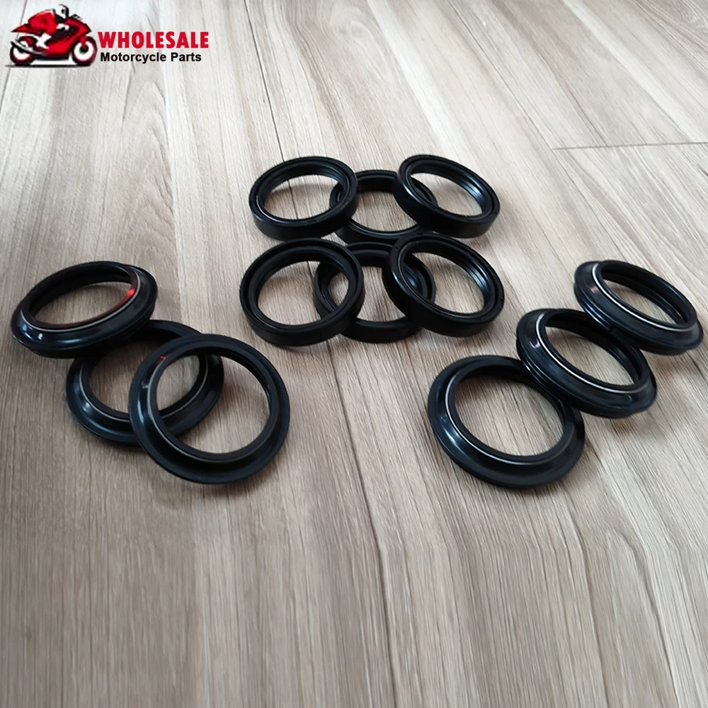 

2/4/8/16pc 33x46x11 Front Fork Oil Seal For Kawasaki 92049-1524 92049-1340 For KYMCO AGILITY 2T R16 / NAKED 50 AGILITY R16 50 4T