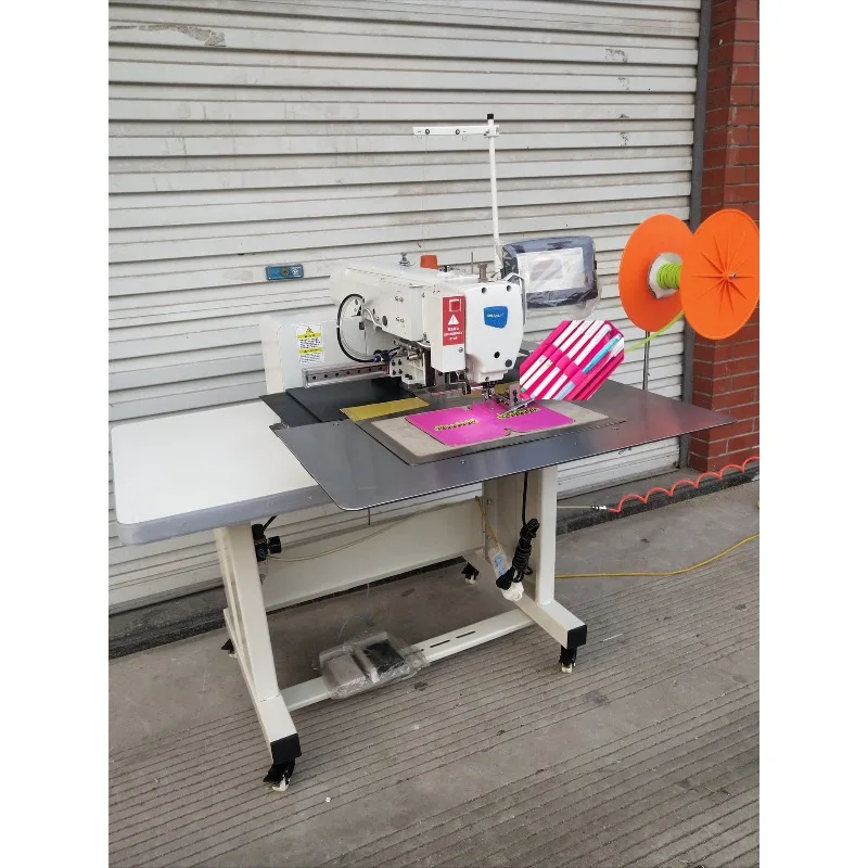 Automatic elastic pleating machine, automatic pleating pattern machine
