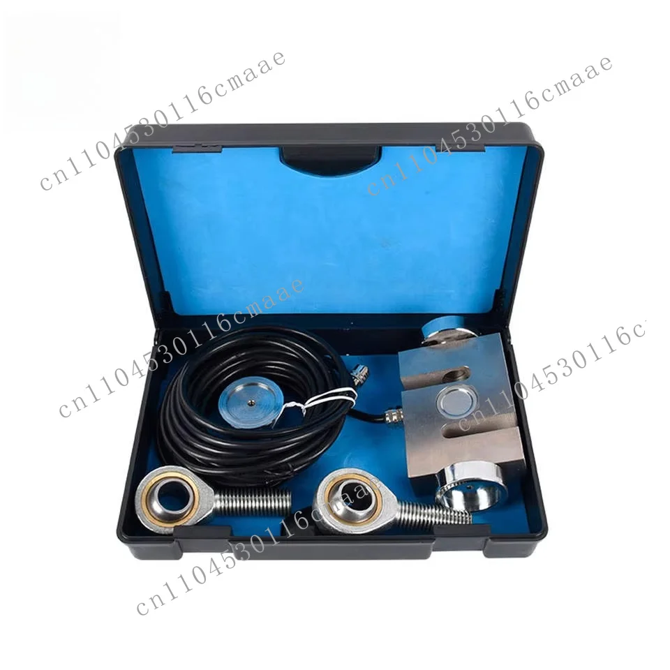 HF-1K digital dynamometer 1000N/100kg push-pull meter with external flanging sensor