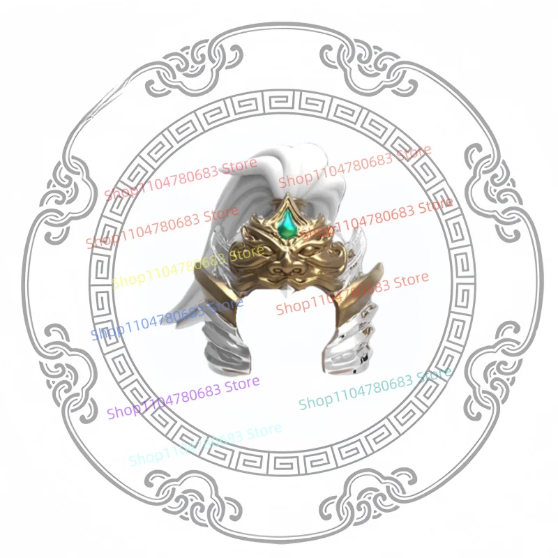 MOC Building Blocks Three Kingdoms Zhao Zilong Mini Action Figure Assembly Model Display Anime Cartoon Accessories Toy Gift
