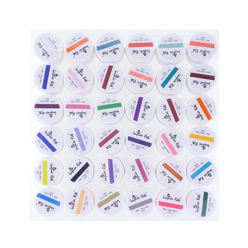 36pcs Nail UV Gel Polish Builder Set Decoraties NailsFor Nail Art Tips Extension Manicure DIY Tool Polish Lijm