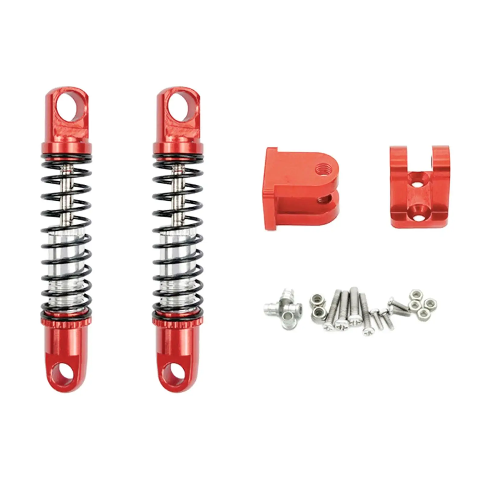 1 paar RC Front Shock Absorbers Spring Assisted with Fixed Seat Dampers 42 1/16 RC Vehicles Assembly diy Upgrade
