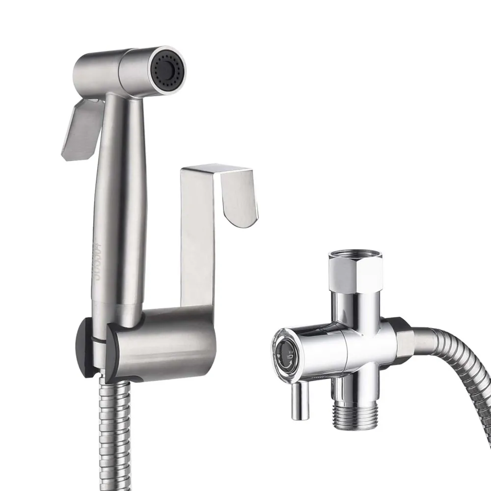 Handheld Bidet Sprayer for Toilet Cloth Diaper Sprayer Eco-Friendly Personal Hygiene Bathroom Upgrade