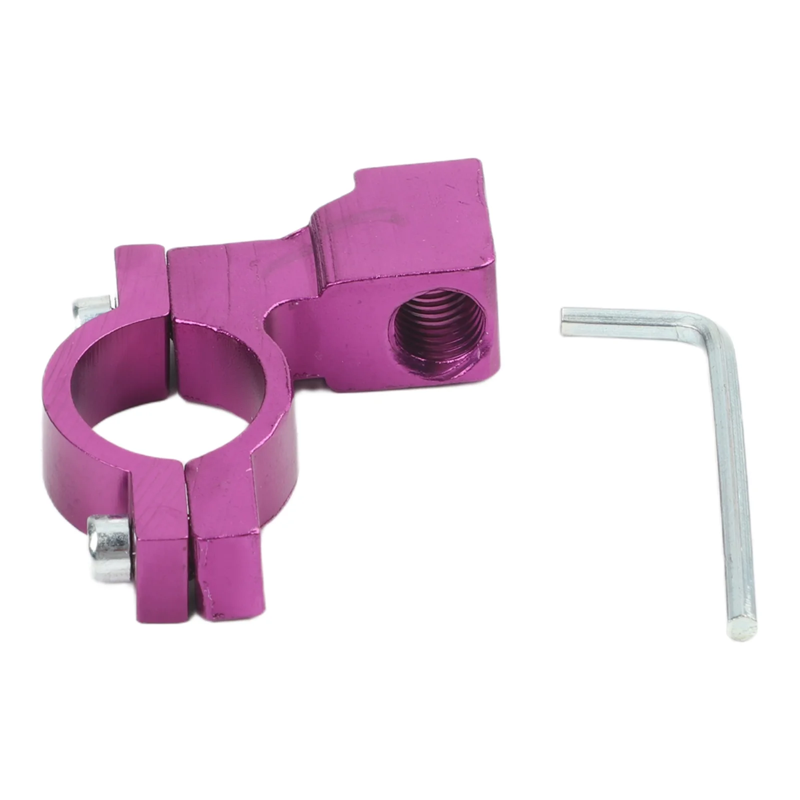 Motorcycle Upgrade Purple Motorcycle Rearview Mirror Handlebar Mirror Support Bracket Clamp Custom Fit Customizable Options