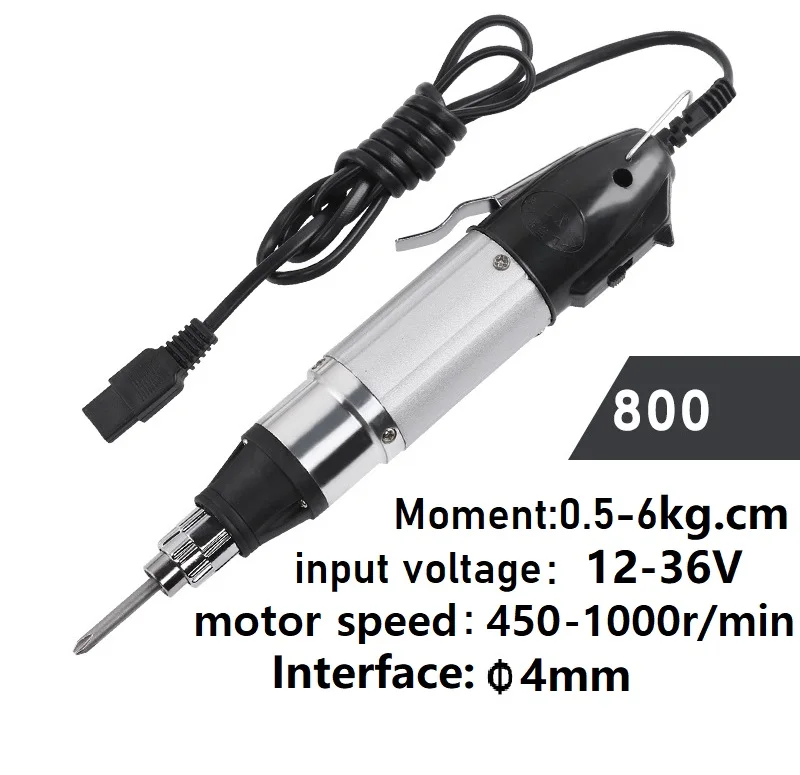 Electric Screwdriver Stepless Speed AC110V-220V DC Powered Electric Screwdriver Regulation Repair Tool