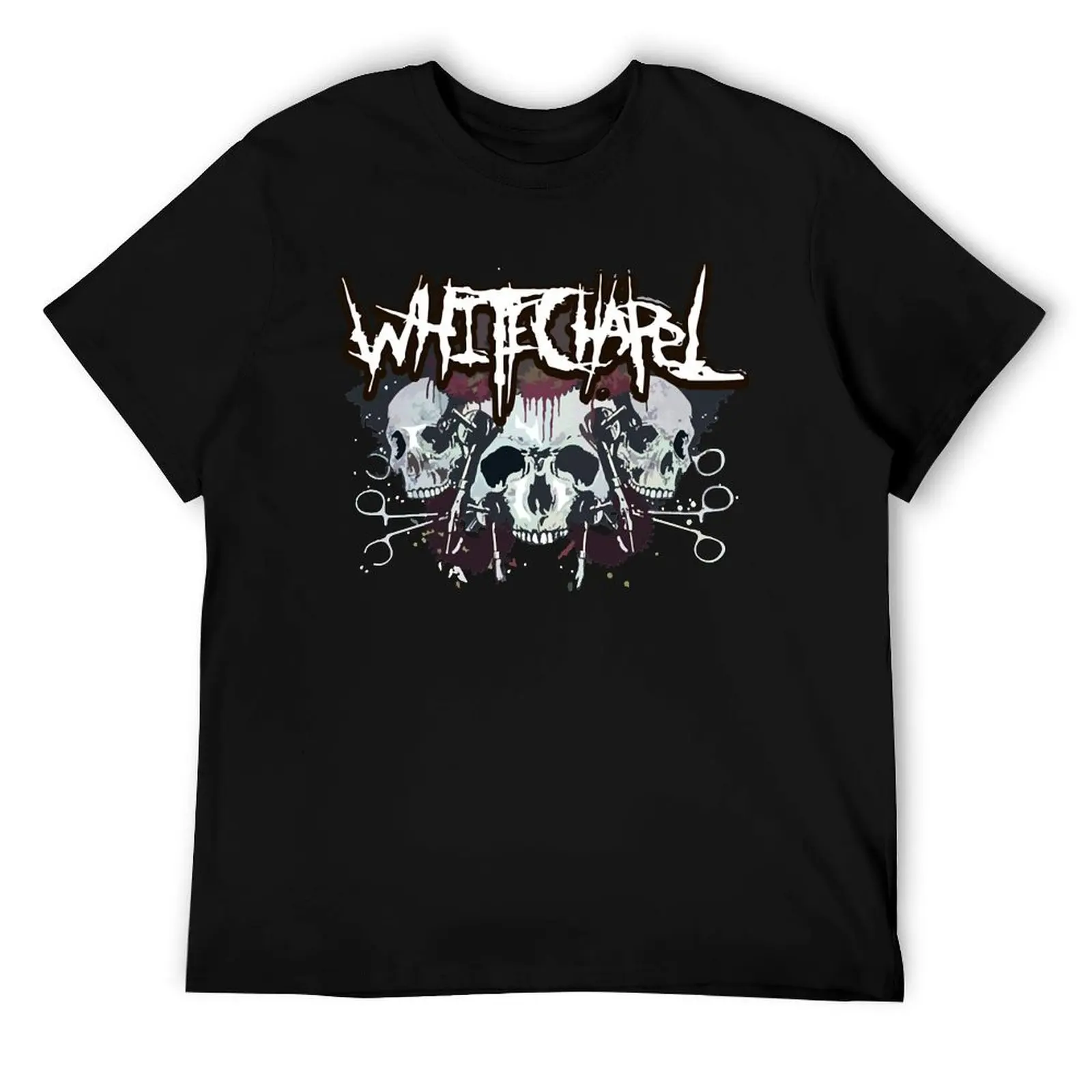 

Gift For Women Deathcore Whitechapel Band Cute Graphic Gifts T-Shirt cotton tshirt 100% t shirt personalised T-Shirt