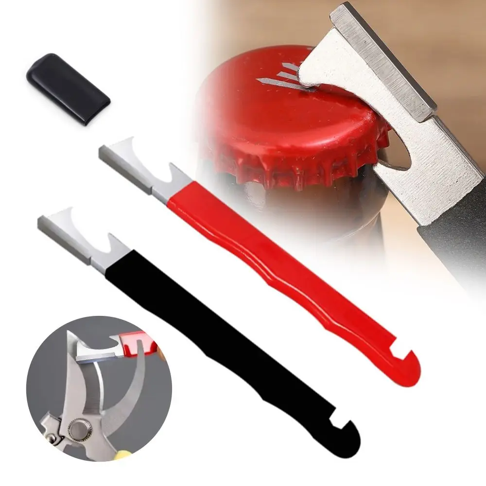 Multifunctional Garden Tool Sharpener Carbide Mini Handheld Sharpener Quick Grinding Aid for Keeping Pruners Blades Acute