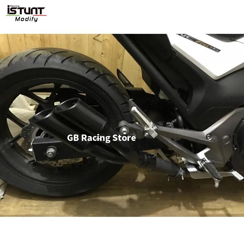 51mm Universal Motorcycle Exhaust Muffler Dual Escape Moto Right Left Slip for BMW f800gs f700gs z900 z1000 fz1 vespa r3 mt07