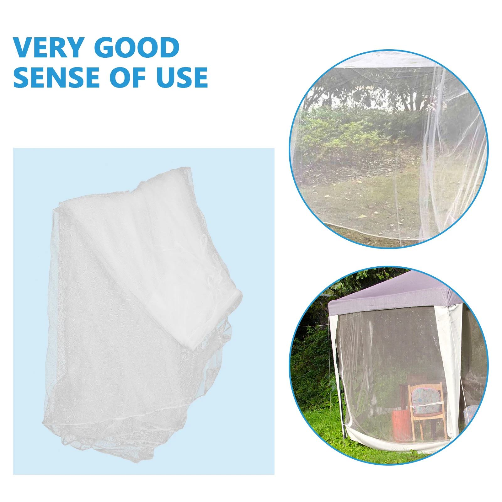 

Portable Travel Universal Net for Cot Polyester Foldable up Mosquito Canopy Umbrella Garden