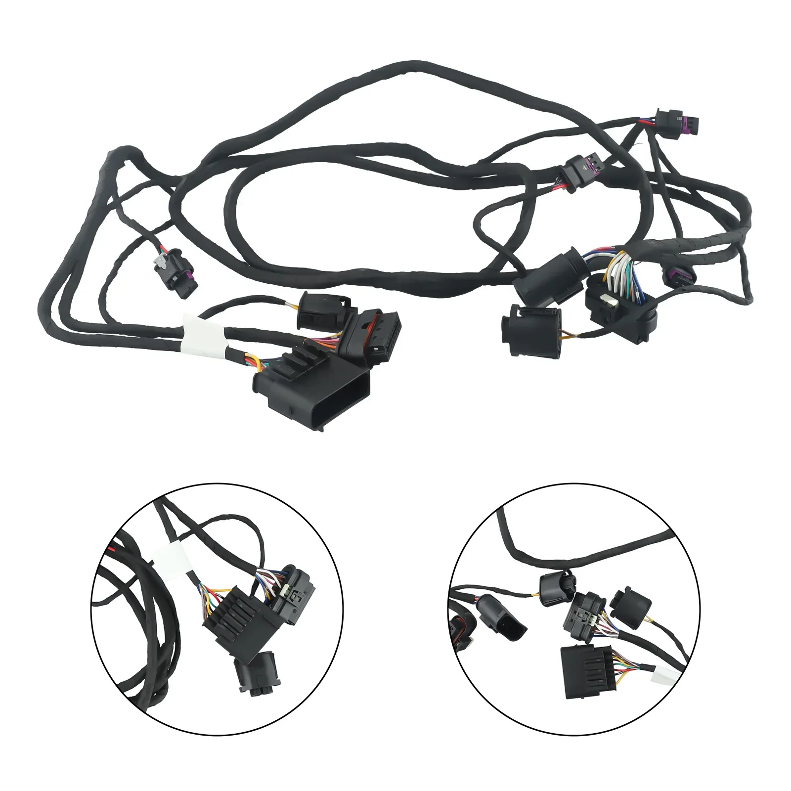 For 5 SRERIES Front Plastic Wiring Harness 61129395453 Accessories Black Bumper Wiring Harness Replacement