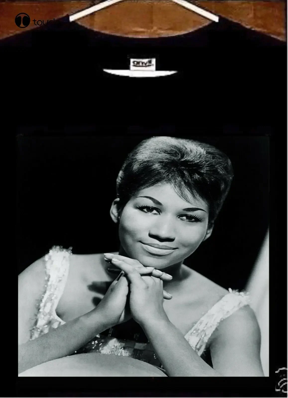 Camiseta de Aretha Franklin; Aretha Franklin camiseta personalizada Aldult adolescente Unisex Impresión Digital moda divertida nueva Xs-5Xl
