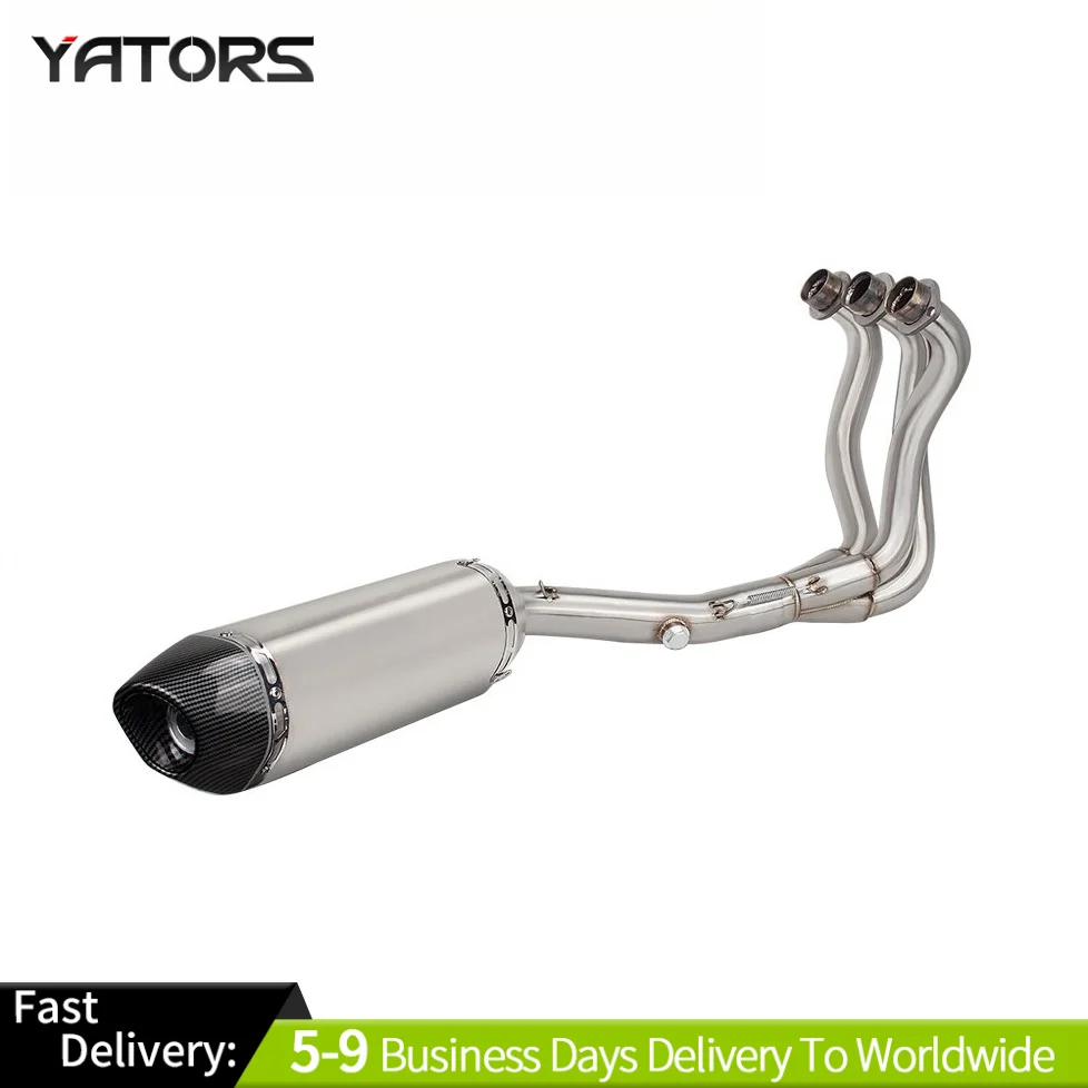 MT-09 2020-2020 لياماها FZ09 العادم الجبهة الأنابيب الخمار نصائح نظام كله أنظمة العادم أنابيب العادم #1