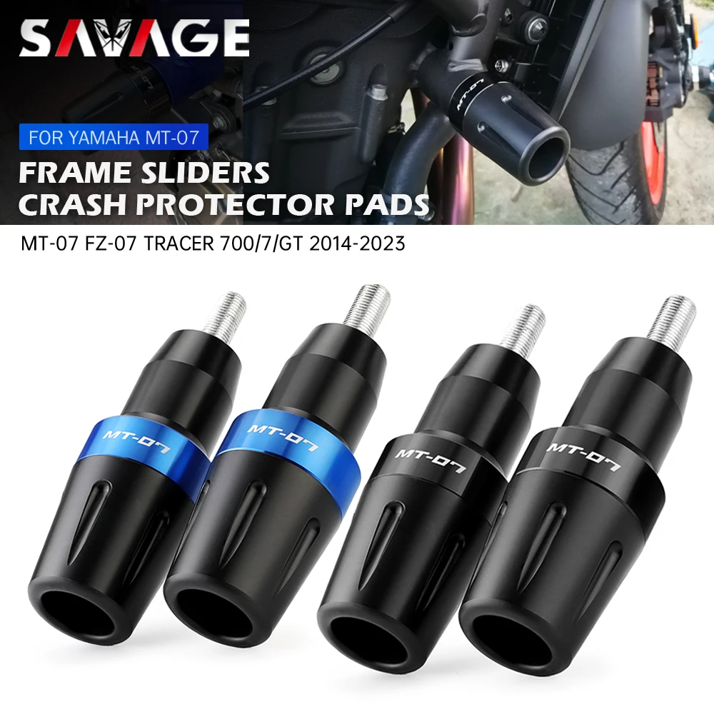 MT-07 Frame Sliders Crash Protector Voor Yamaha MT07 2014-2023 FZ07 Tracer 700/Gt 7 Motorfiets Accessoires Vallen bescherming Pad