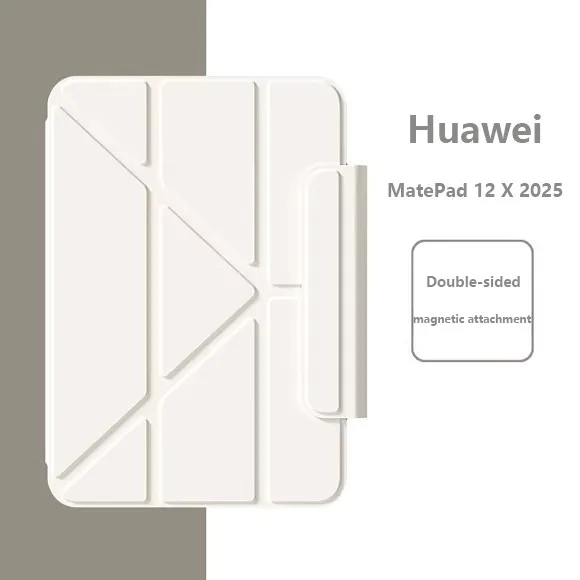 

Magnetic Leather Case For Huawei MatePad Pro 12.2 2025 2024 12 X Air 12 Pro 13.2 Air 11.5 S Pro 11 Y-Folding Protective Cover