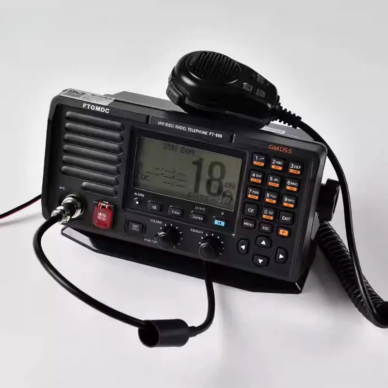 For Feitong FT-805 VHF/FT-805A VHF (DSC) Shortwave Radio SSB Single Sideband Full Band 100W High Power Mobile Walkie