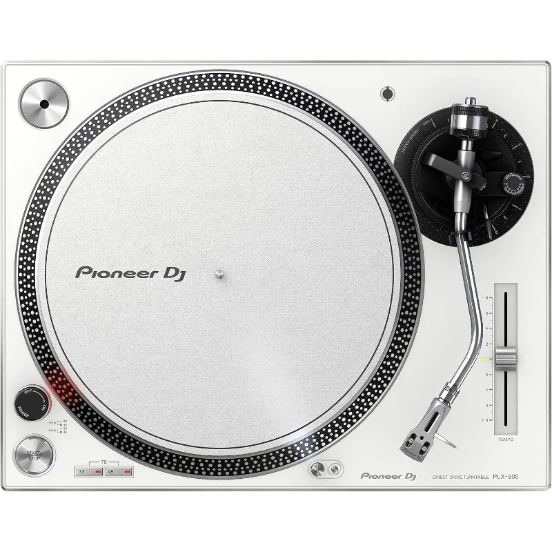 Pioneer DJ PLX-500 Direct Drive Turntable - White