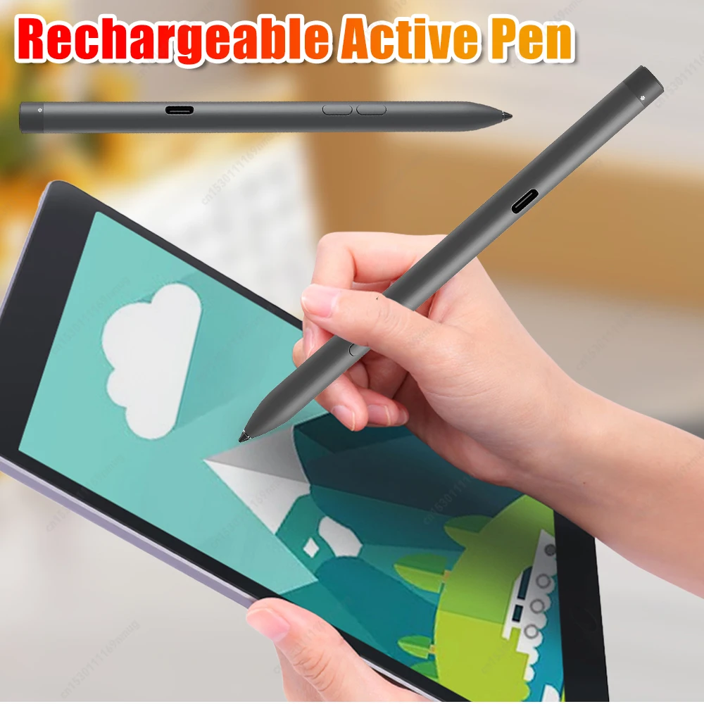 

Перезаряжаемый активный перо PN7522W, сенсорный экран, стилус с функцией Palm Rejection для Dell XPS 13 9315 2-в-1 для Dell Latitude 5310 2 в 1