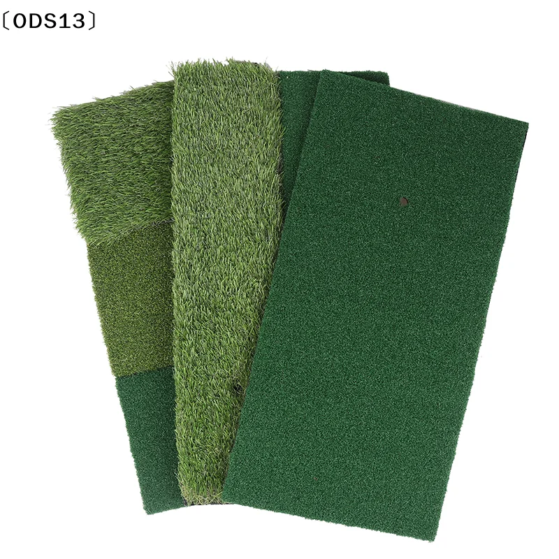 30*60 سنتيمتر جولف ضرب حصيرة داخلي في الهواء الطلق ممارسة صغيرة دائم PP العشب وسادة العشب الاصطناعي الفناء الخلفي ممارسة الغولف التدريب الإيدز
