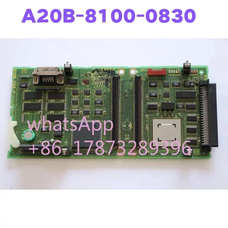 

Подержанная печатная плата A20B-8100-0830 A20B 8100 0830, протестирована в порядке.