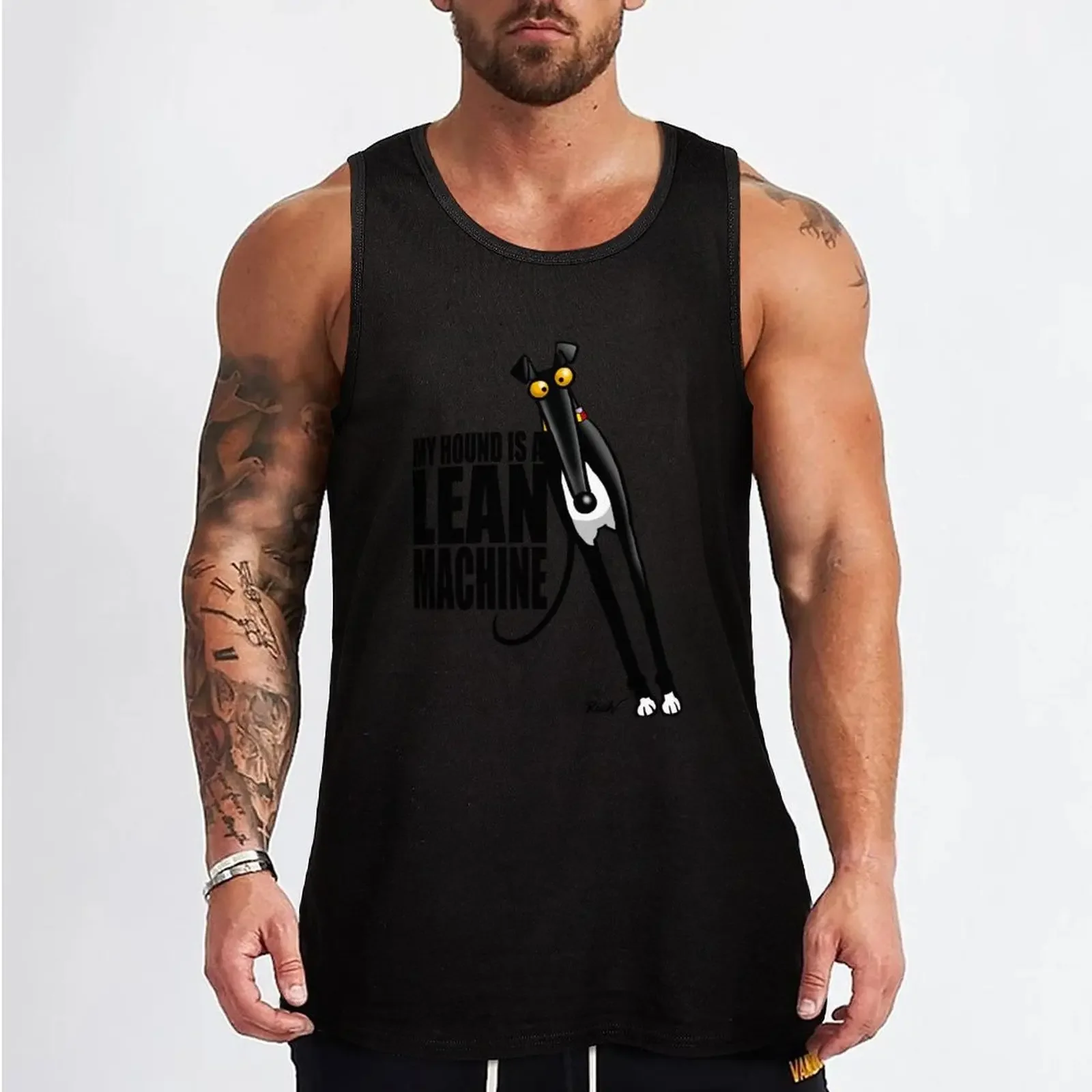 New Lean Machine Tank Top tops t-shirts for Men's gym