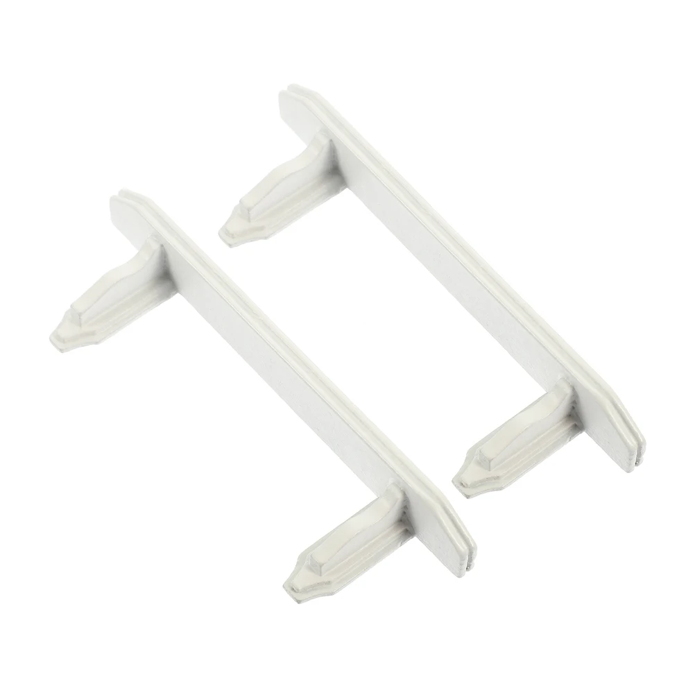 

2 Mini Storage Rack White Wall Shelf for Dollhouse Kitchen Tiny Hanging Hook Furniture Accessories Miniature Display Shelf