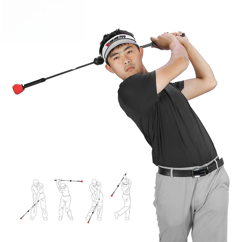 

Golf vocal swing stick, adjustable 6 gears, pre-game warm-up, swing trainer, beginner supplies
