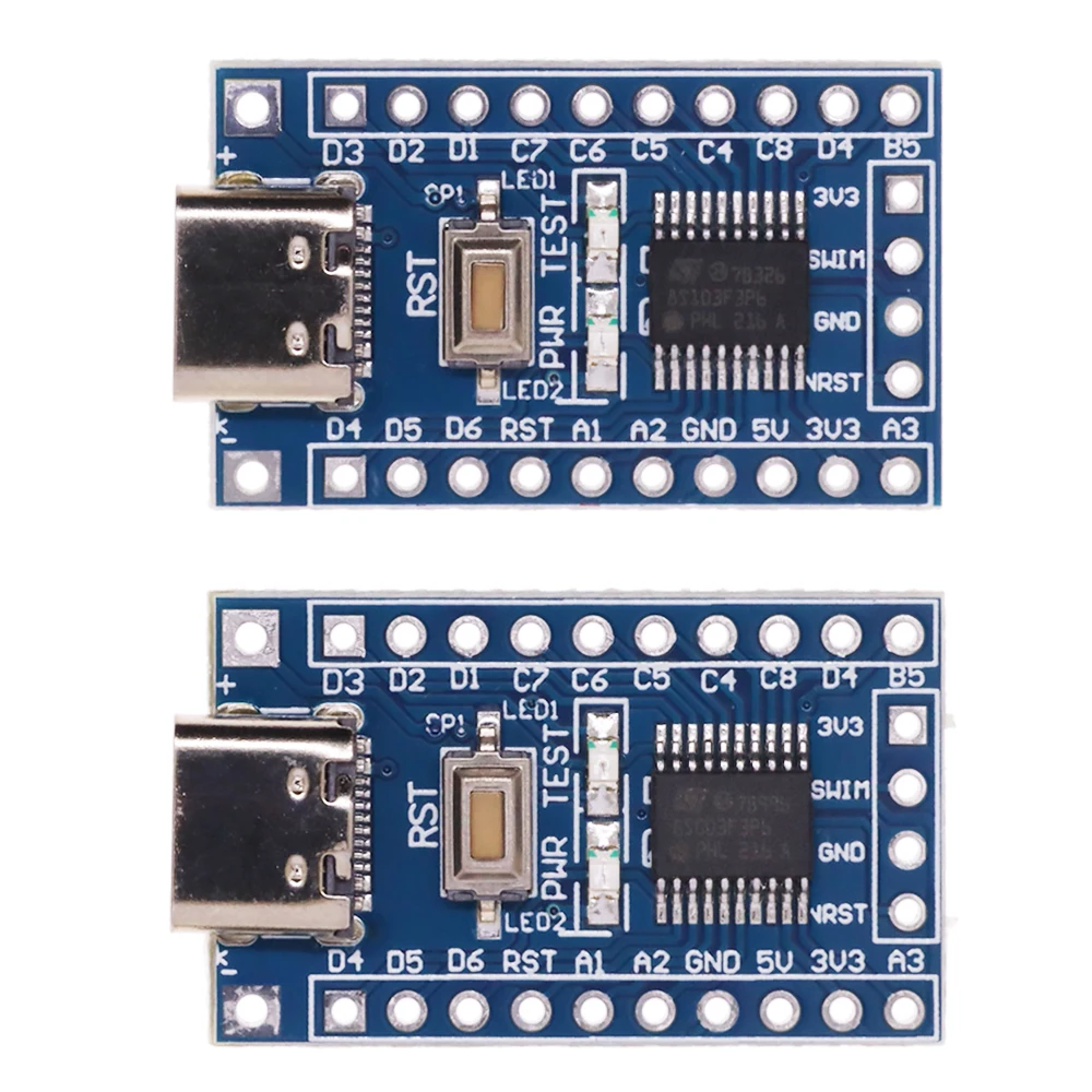 STM8S003F3P6 STM8S103F3P6 System Board TYPE-C STM8S STM8 Development Board Minimum Core Board For Arduino STM DIY KIT