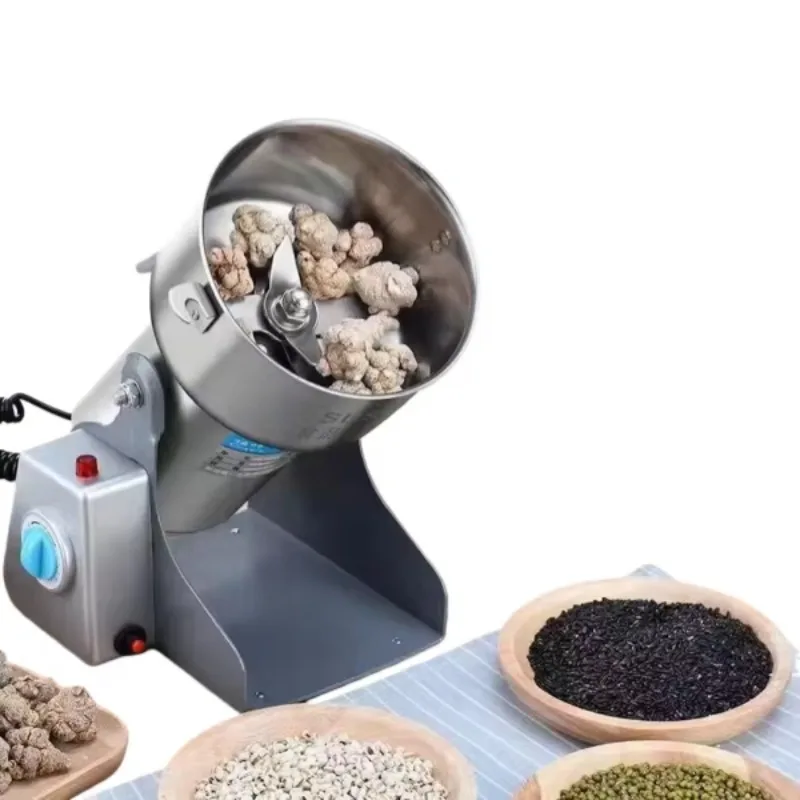 Commercial Industrial Grain, Herb and Spice Crusher Dry Powder Food Grinder Grinder