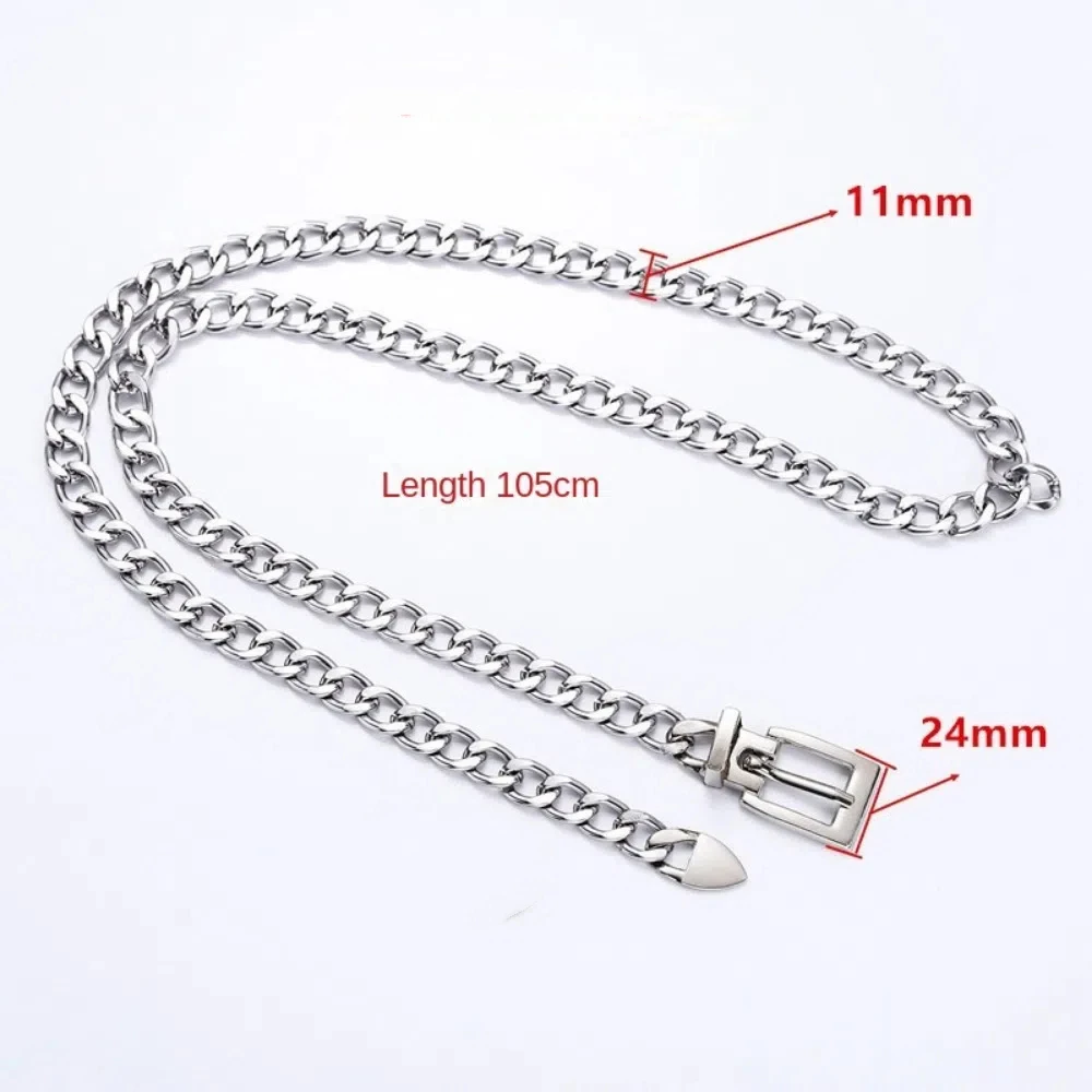 Mode Metall Kette Gürtel Lange Quaste Taille Kette Bund Gürtel Kleid Jeans Gürtel