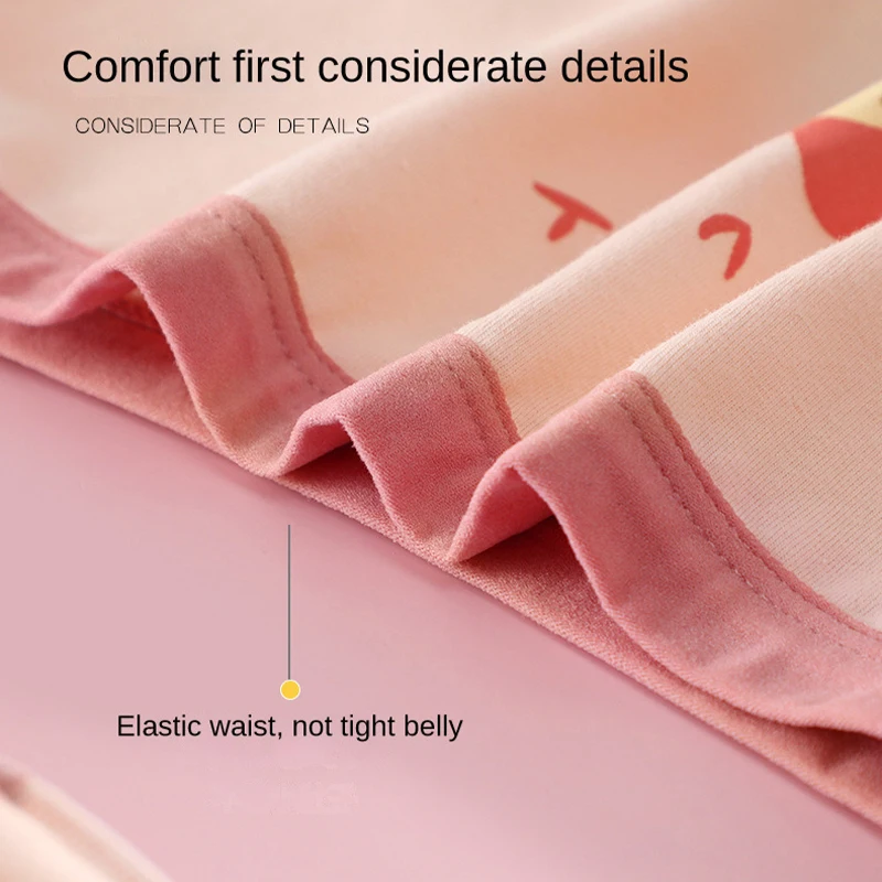 3pcs Girls Underwear Little Girl Boxer Shorts 2-14 Year Old Student Cartoon Underwear Pure Cotton Children Underwear image 5