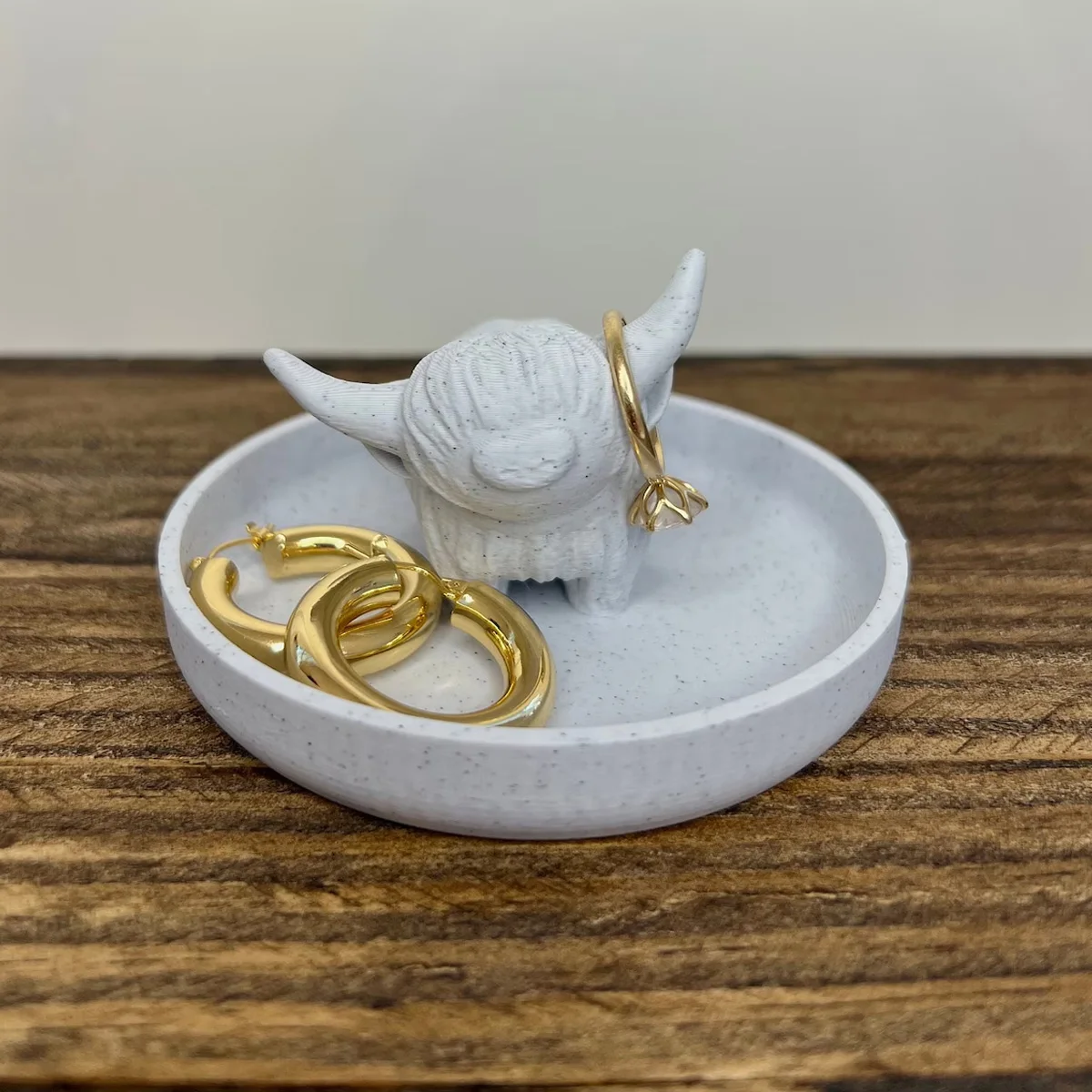 Highland Cow Ring Holder,Highland Cow Tray,Highland Cow Decor,Highland Cow Gifts
