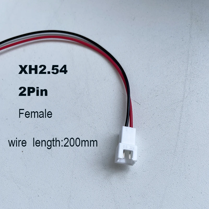 10PCS XH2.54 2/3/4/5/6 Pin Pitch 2.54mm Wire Connector XH Plug