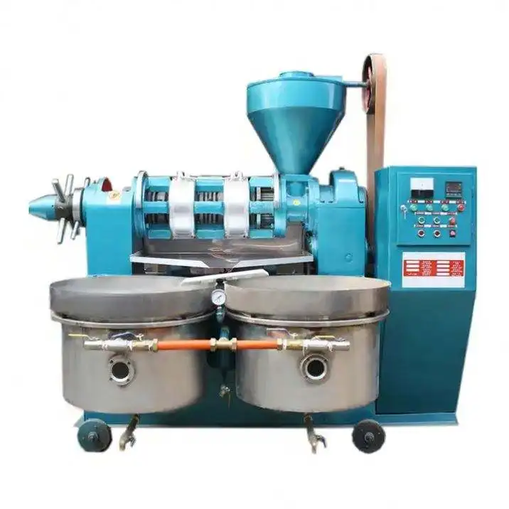 Factory 50-500kg/h Extractor Oil Machine with Filter Vacuum Filter Combine Screw Oil Press Machine Combine Oil Press Machine