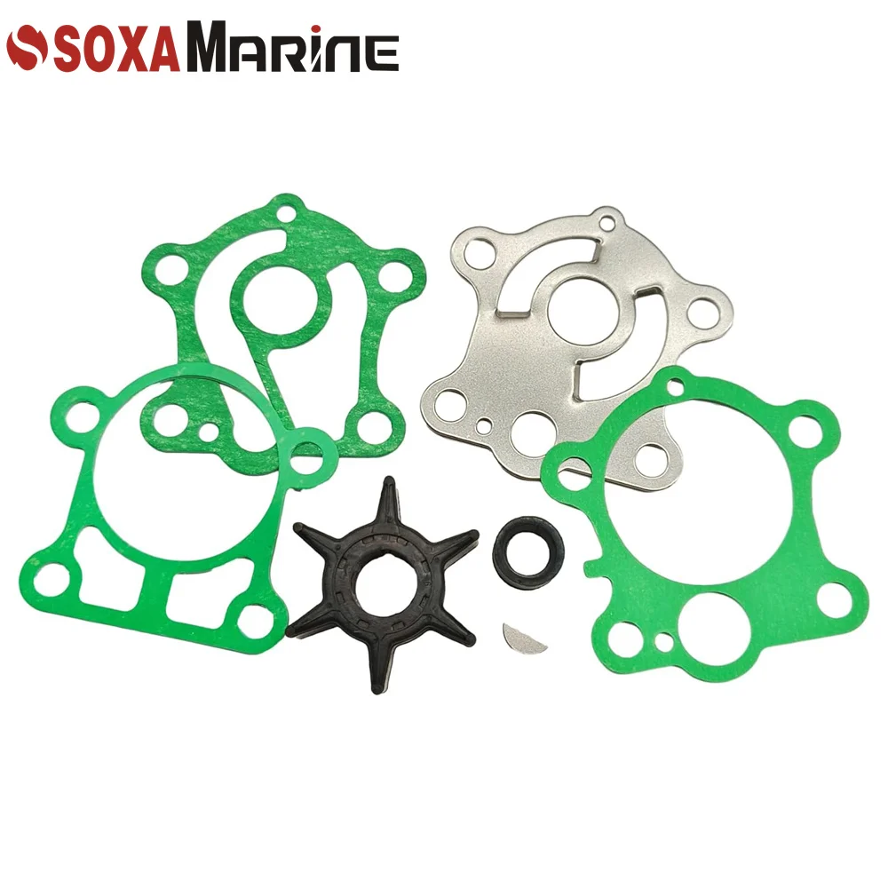 18-3425 Yamaha 2-Stroke 55HP C55 Outboard Water Pump Rebuild Kit 663-W0078-00