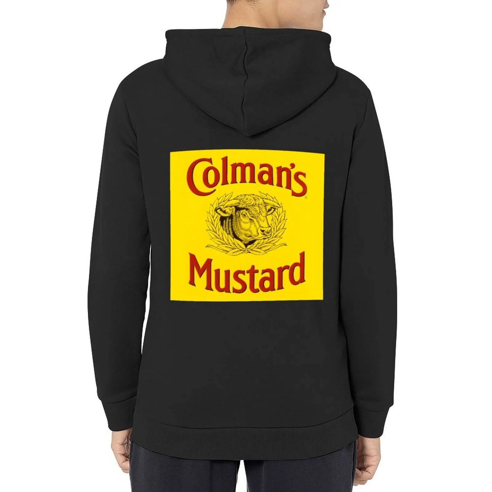 

Colman's English Mustard Hoodie autumn new products men's coat anime clothes autumn graphic hoodie
