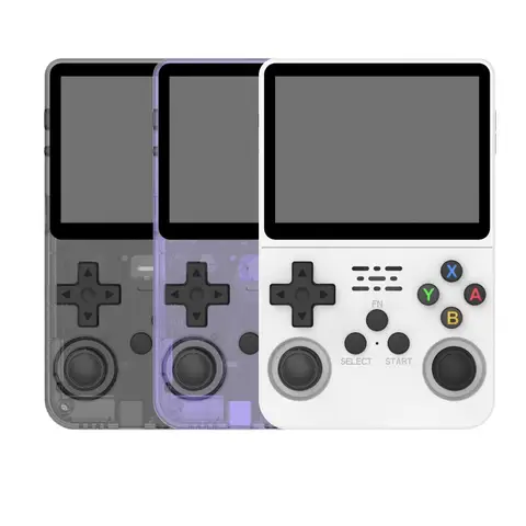 R36S Retro Handheld Video Game Console 3.5Inch IPS Screen Player Kid Portable Pocket Video Player 64GB 10000+ Games Arkos System