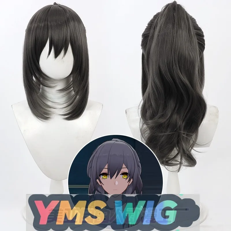 

【YMS WIG】Honkai Star Rail Destruction Женский главный герой Pioneer Star Косплей Парик с разделенным хвостиком