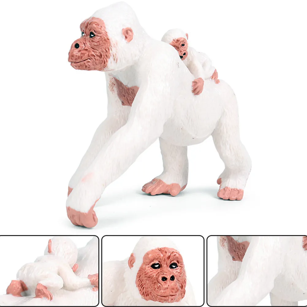 

Wild Animal Monkey Educational Plaything for Kids Realistic PVC Collection Decoration Improve Animal Cognition