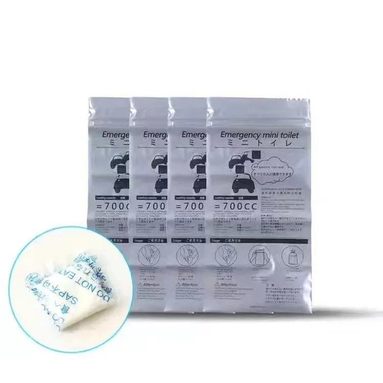 Outdoor Emergency Urine Bags 700ml Disposable Travel Mobile Toilet Portable Urinal Bag for Female Baby Male Vomiting Bag