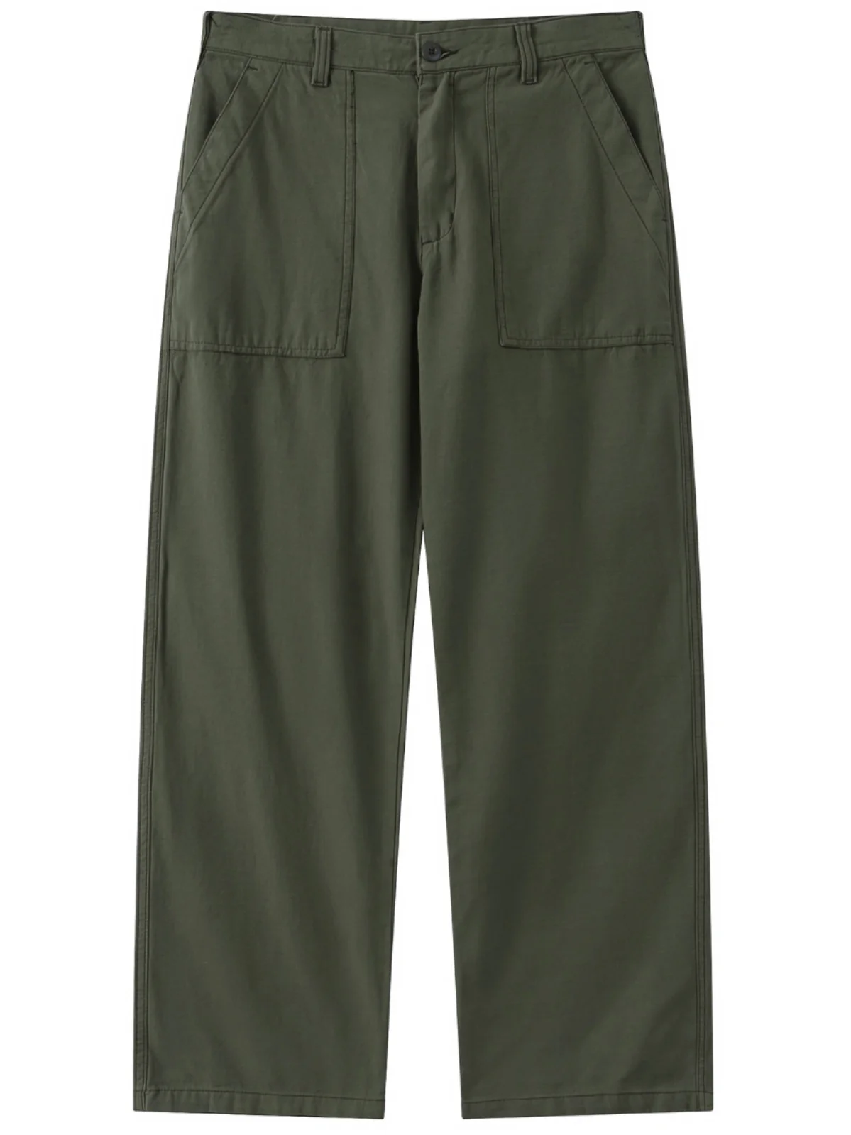 

Retro American Military Sle Loose Fit Straight Leg Workwear Pants Replied een Long Trousers Urban Faion Casual ...