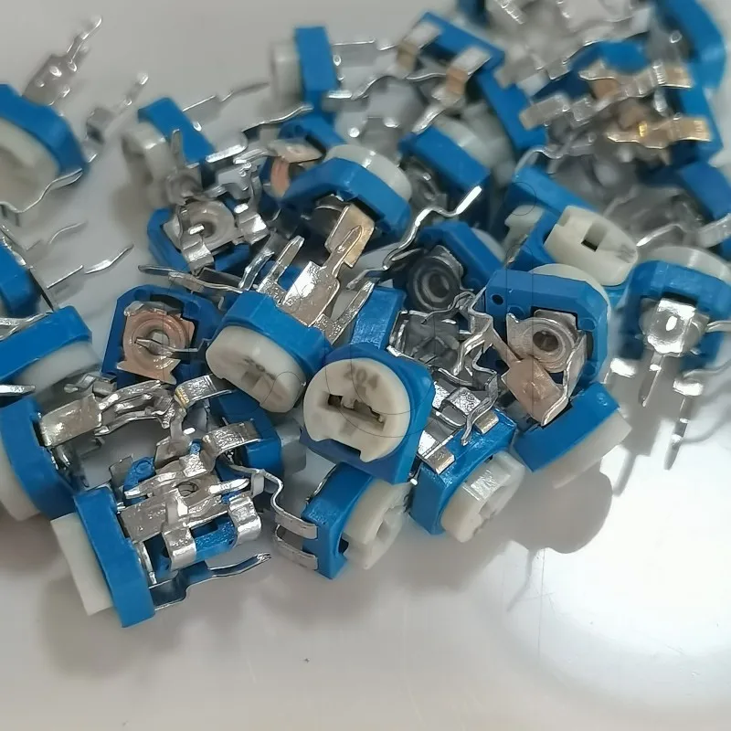 20 قطعة RM065 RM-065 سلسلة 100 200 500 1K 2K 5K 10K 20K 50K 100K 200K 500K 1M أوم Trimpot الانتهازي الجهد متغير المقاوم #4