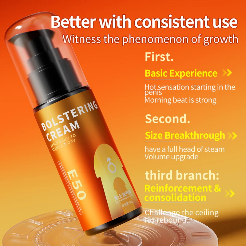 Gel de despertar do pênis 50g ereção natural gel nutritivo para pênis creme masculino aumenta a função peniana e o crescimento Entrega privada