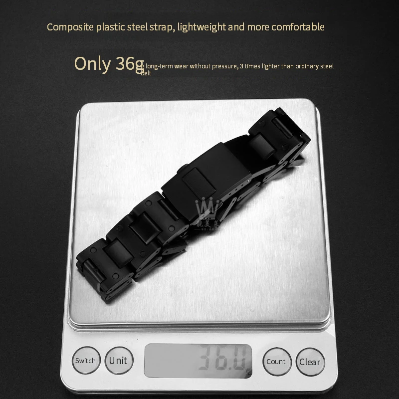 for Casio G-SHOCK DW5600/5610/GW-B5600 GA-2100 Series Black Plastic Strap Men Bracelet Band Watch Accessories