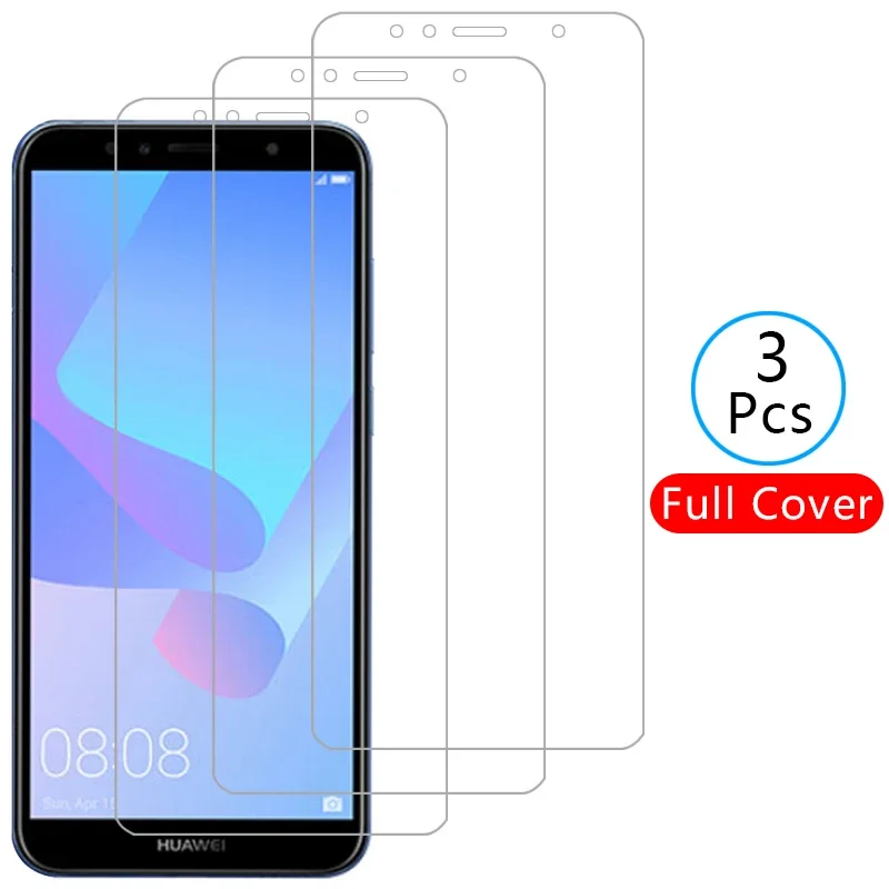 screen protector for huawei y5 lite y9 y6 y7 prime 2018 protective tempered glass on y 5 6 7 9 5y 6y 7y film huawey huwei hawei