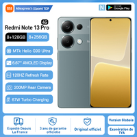 Xiaomi Redmi Note 13 Pro 4G, Smartphone, NFC, Global Version, 256/512GB, Mediatek Helio G99 Ultra, 6.67 \