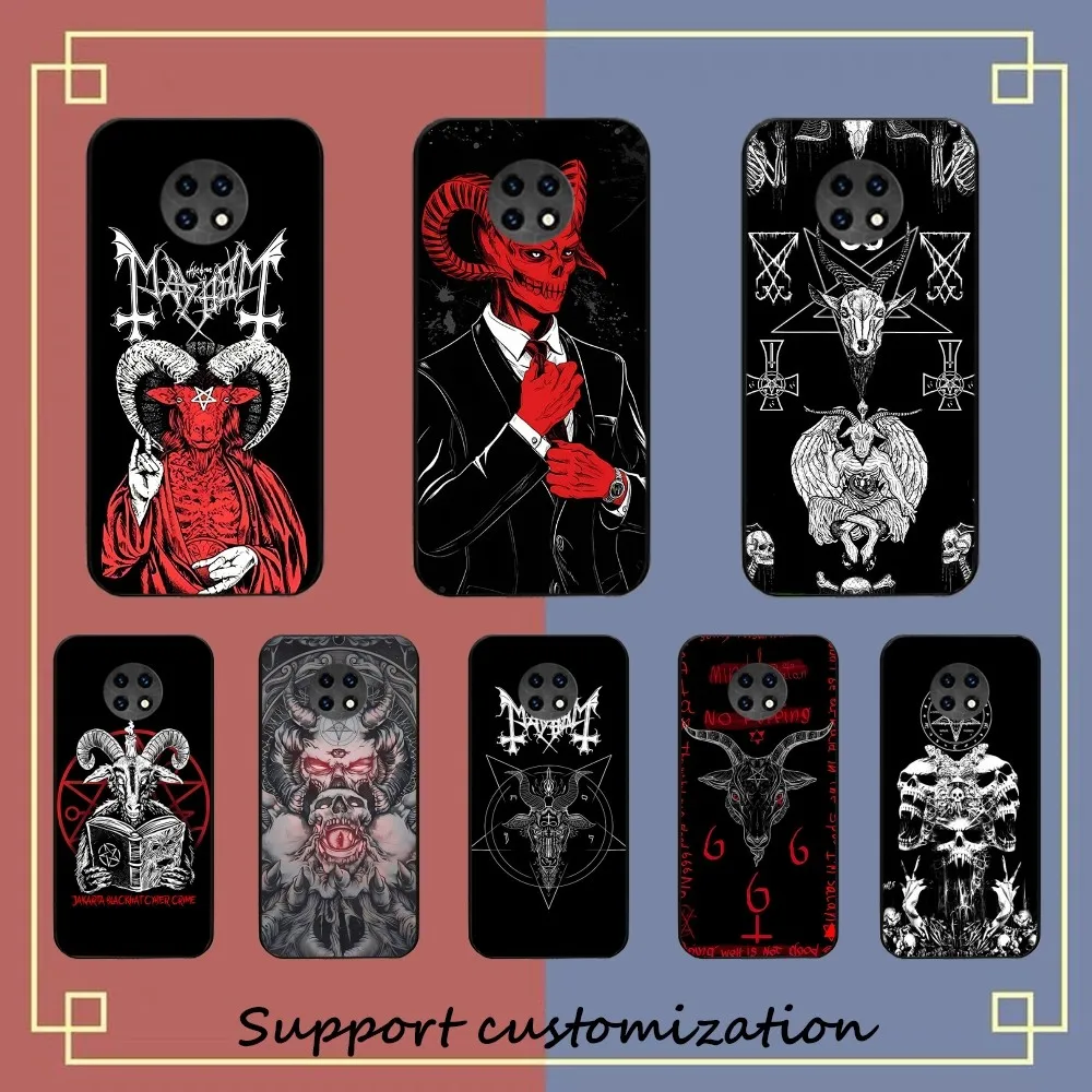 

Devil Satan Mousepad For Redmi 5 6 7 8 9 10 plus pro 6 7 8 9 A GO K20 K30 K40 pro plus F3 Fundas