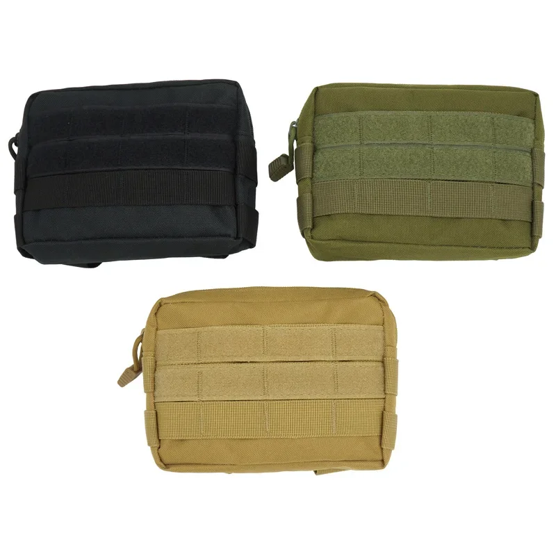 Molle Utility EDC Waist Bag Military Tactical Pouch Medical First Aid Bag Belt Pouch Outdoor Sports Hunting Bag