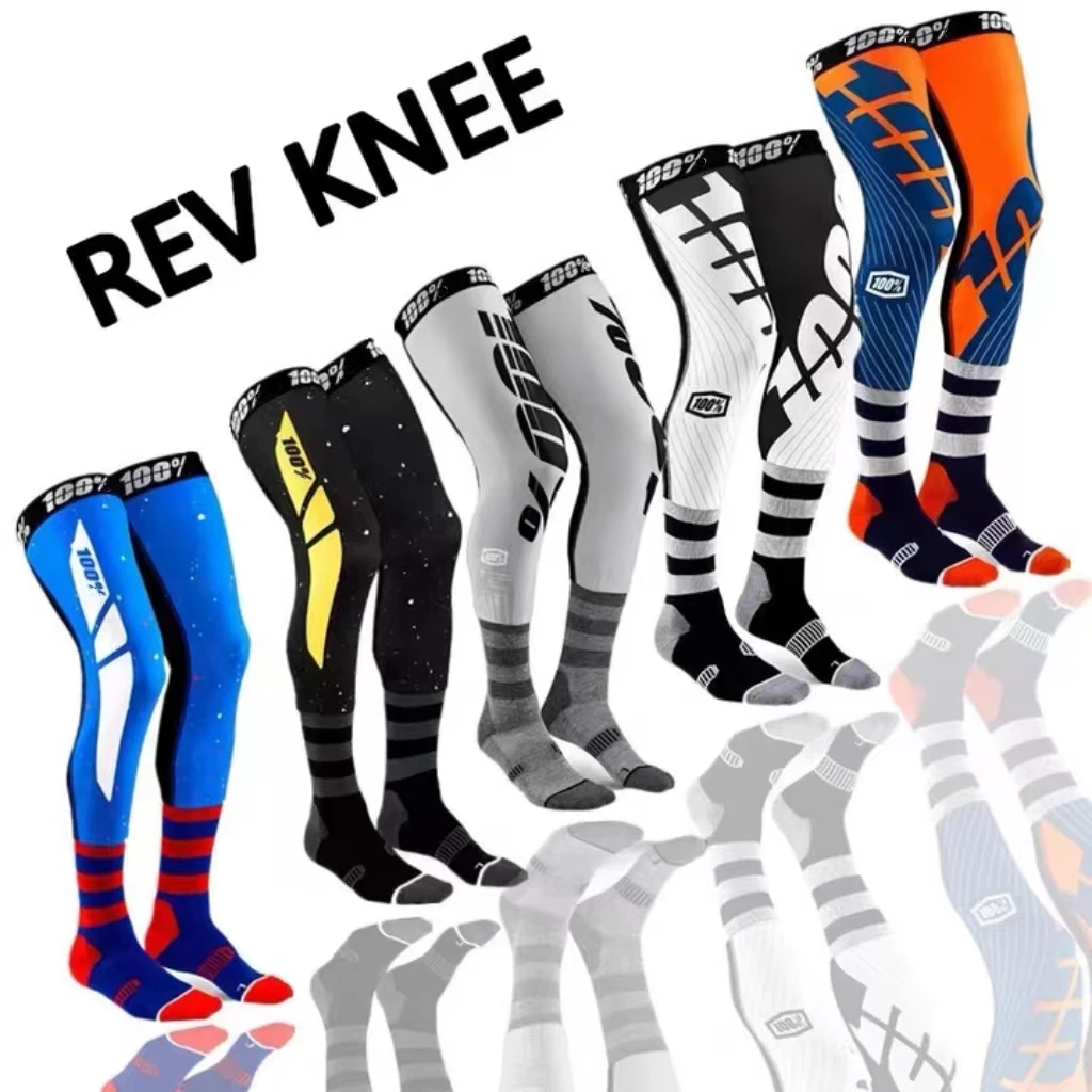 100mtb Renn socken mx Motorrad Kompression Knies tütze Enduro Socken Top Motocross Socken MTB ATV Schutz Sport rutsch fest