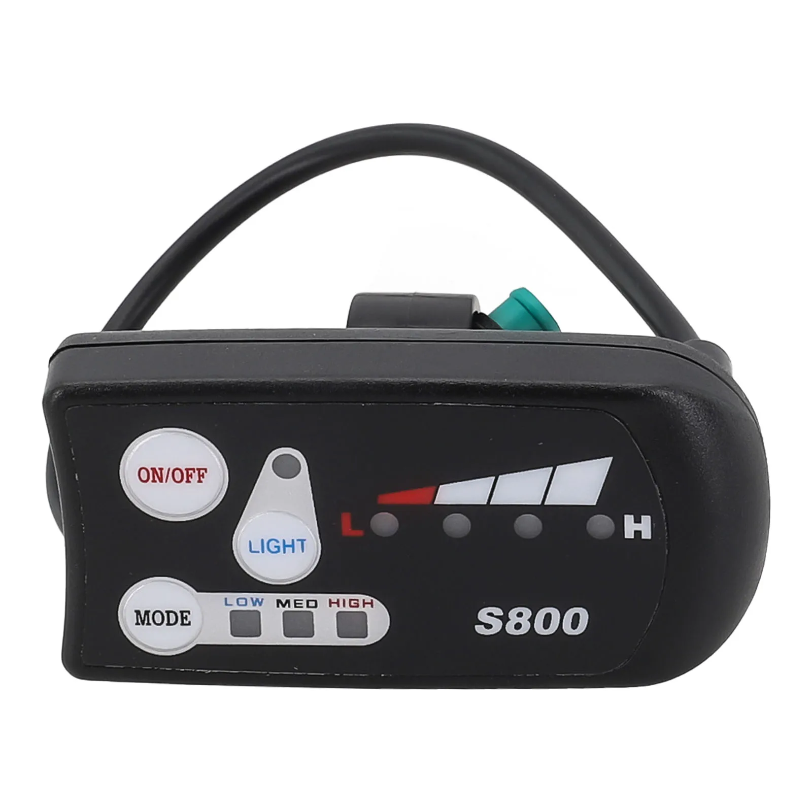 S800 LED Control Panel Display for Electric Bikes Rated for 36V and 48V Operation Compatible With JN and Pasion Motor Kits