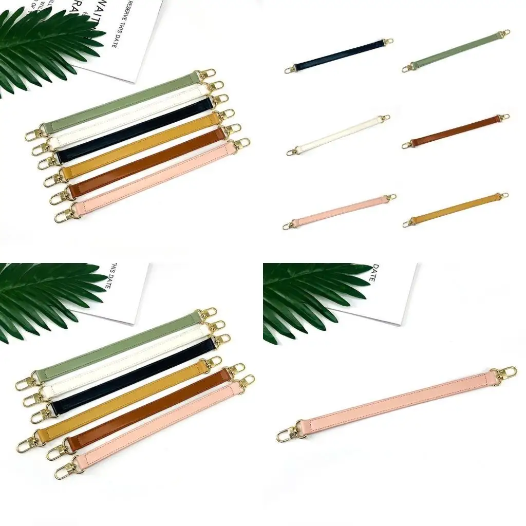 

D46D Purse Strap Shoulder Handle Handbag Strap Leather Bag Strap Purse Leather Handle
